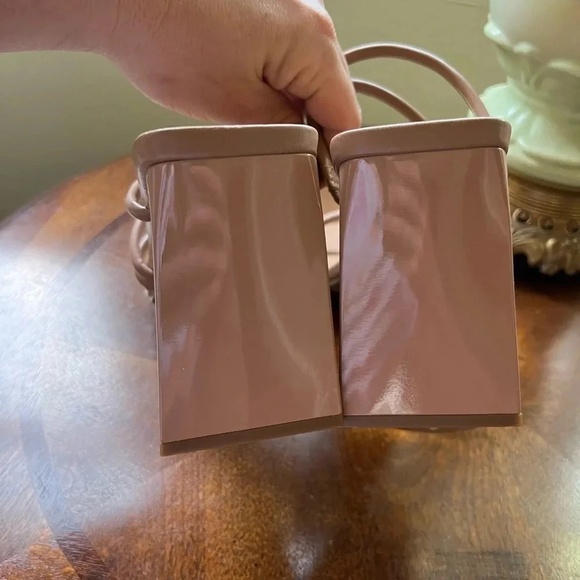 Abound Austyn Tubular Strappy Block Heeled Sandal Tan Mocha Size 10 NEW - Picture 6 of 12